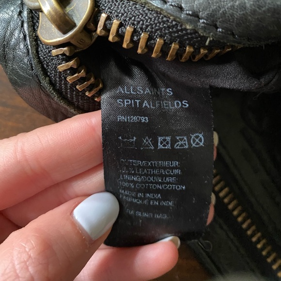 AllSaints Leather Belt Bag - Picture 4 of 7